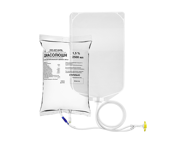 Растворы для перитонеального диализа ДИАСОЛЮШН