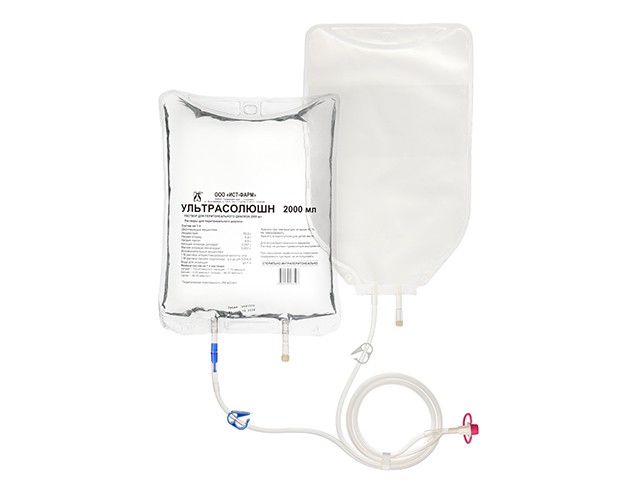 Раствор для перитонеального диализа УЛЬТРАСОЛЮШН