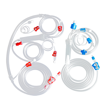 Набор кровопроводящих магиcтралей для гемодиализа NOVADIAL в вариантах исполнения